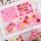Letter Silicone Mold Alphabet Number Molds Rose Heart Shape Cake Mould for Gummy Baking Candy Making Chocolate Molds Sugar for DIY Crafts Candy Desserts Cupcake Decoration